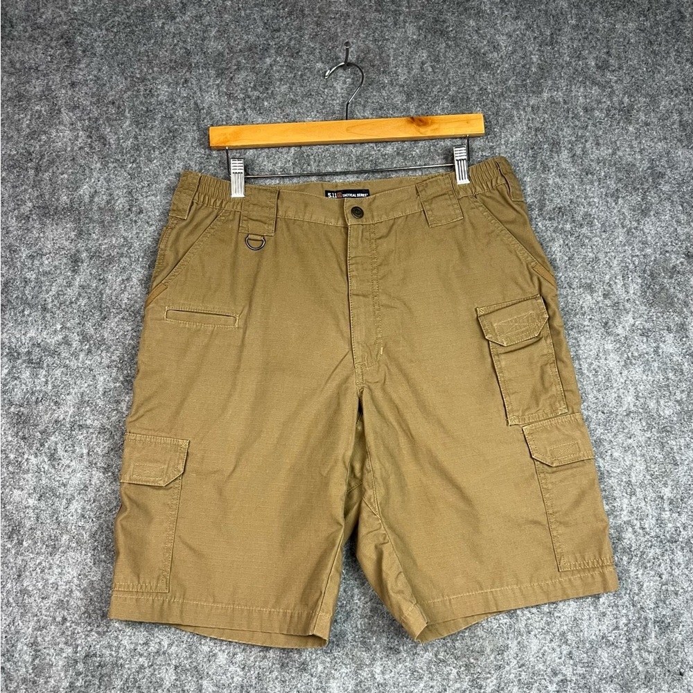 5.11 Tactical Men's Cargo Shorts Size 34 Tan